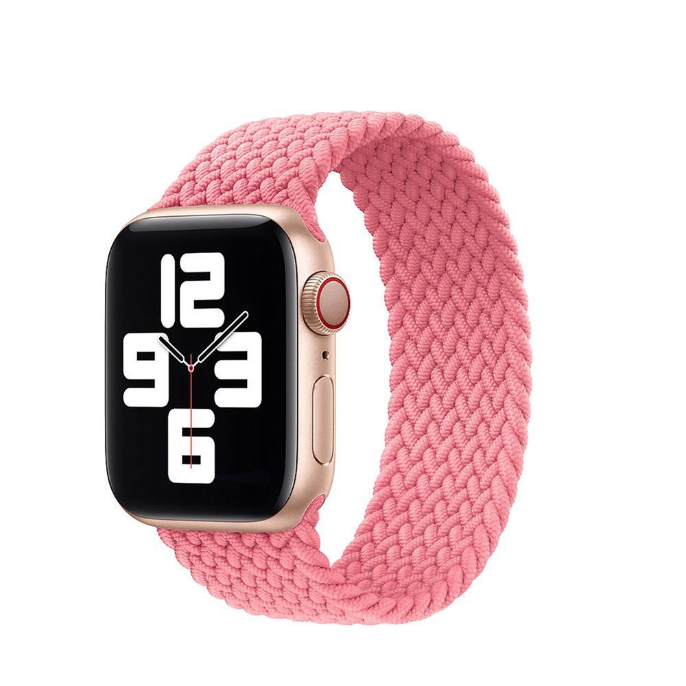 Braided loop for Apple Watch 42/44/45/49 design 1 pink