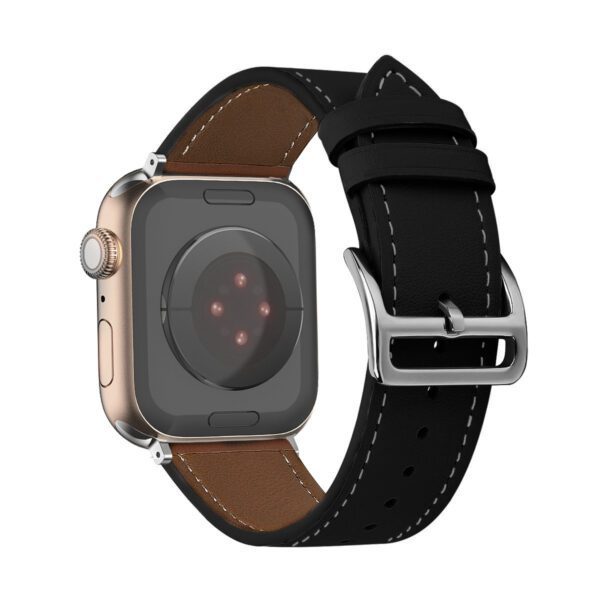 Leather loop for Apple Watch 38/40/41 design 1 black
