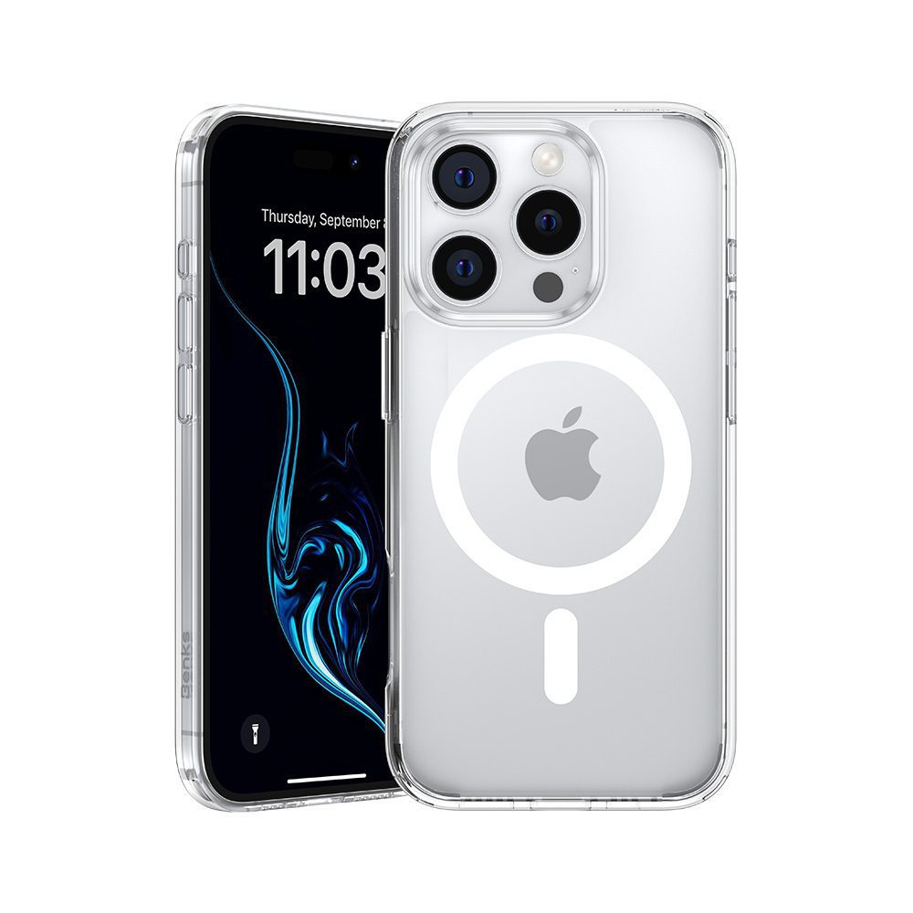 Benks Magnetic Lucent Pro Case for Iphone 16 Pro transparent