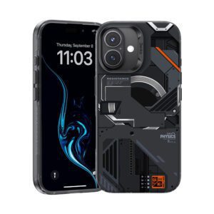 Benks Magnetic Mecha Series Case for Iphone 16 Plus black