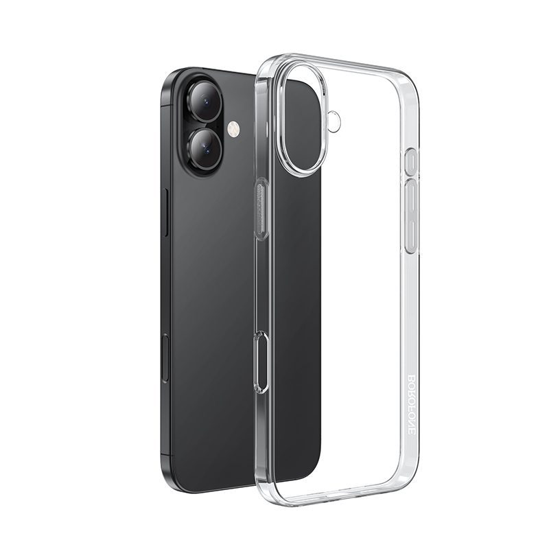 Borofone Case BI4 Ice Series Iphone 16 Plus transparent