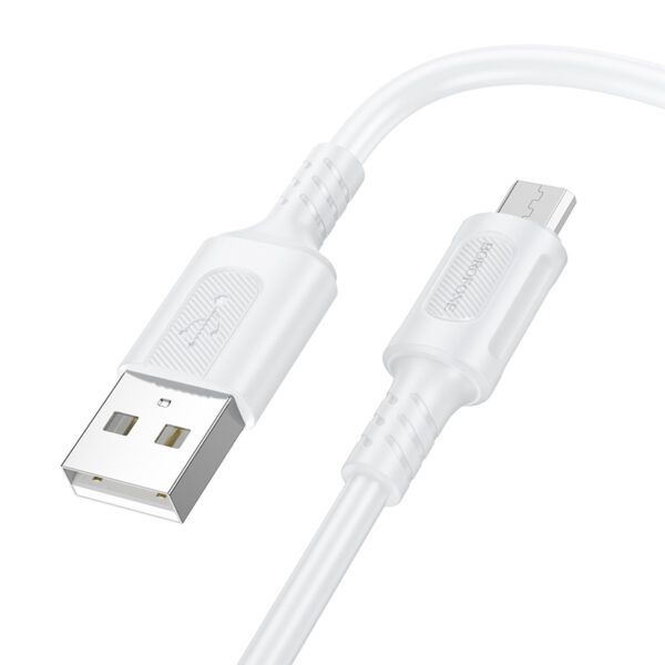 product-98609 Borofone Cable BX111 Feliz - USB to Micro USB - 2,4A 1 metre white