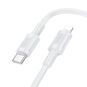 Borofone Cable BX111 Feliz - Type C to Lightning - PD 27W 1 metre white