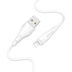 Borofone Cable BX18 Optimal - USB to Lightning - 2A 1 metre white