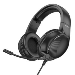 Borofone Headphones BO109 Bountiful gaming with microphone black