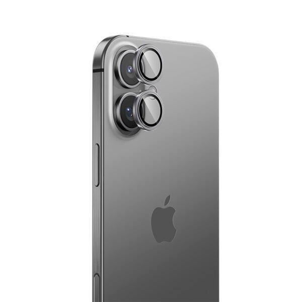 product-99069 Benks Tempered glass DR Sapphire Lens Protector on camera for Iphone 16/16 Plus (lens 2 pieces) silver
