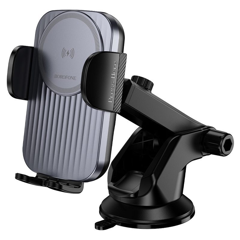product-99863 Borofone Car holder BH222 Leading with induction charging to windshield black