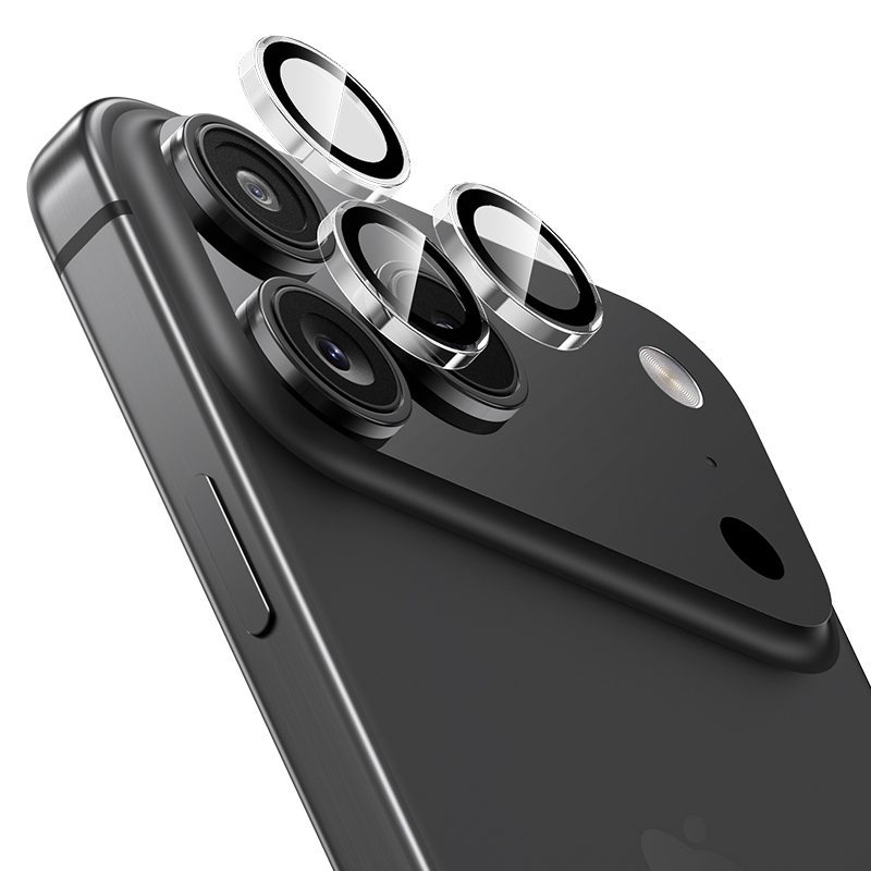 foto_add-327745 Benks Tempered glass Glass Warrior Lens Protector on camera for Iphone 17 Pro/17 Pro Max (lens 3 pieces) transparent