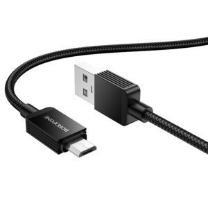 Borofone Cable BX120 Placer - USB to Micro USB - 2,4A 1 metre black