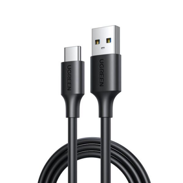 Καλώδιο Φόρτισης UGREEN US184 20882 USB σε USB-C 1m Μαύρο