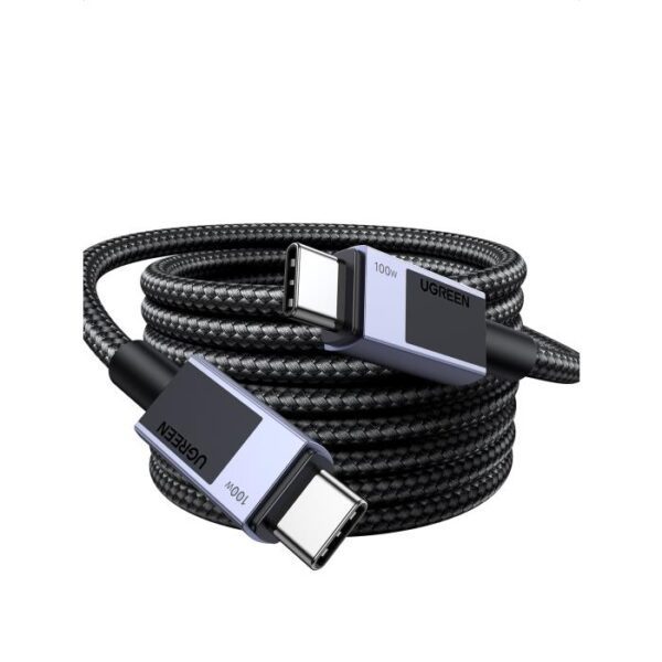Καλώδιο Φόρτισης UGREEN L512 45063 USB-C to USB-C PD 100W 1m