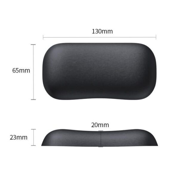 0098488 GEL Wrist Rest UGREEN LP839 35864 Μαύρο