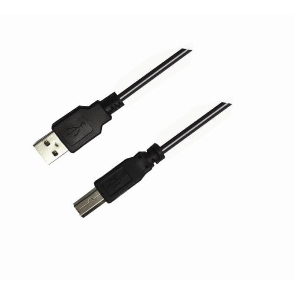0099547 Καλώδιο USB 2.0 σε USB-B M/M Aculine USB-006 5m Μαύρο