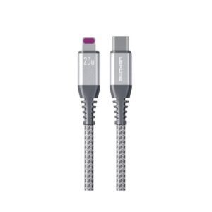 Καλώδιο Φόρτισης WK WDC-171 USB-C σε Lightning PD 20W 1m Ασημί
