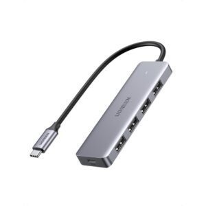 USB-C 3.0 Hub 4 Θέσεων UGREEN CM219 70336 Γκρί