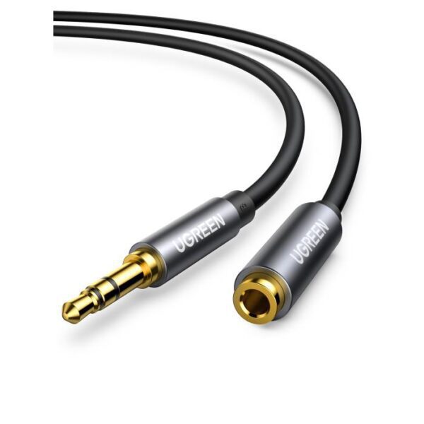 0100450 Καλώδιο Ήχου 3.5mm M/F UGREEN AV118 10595 3m Μαύρο