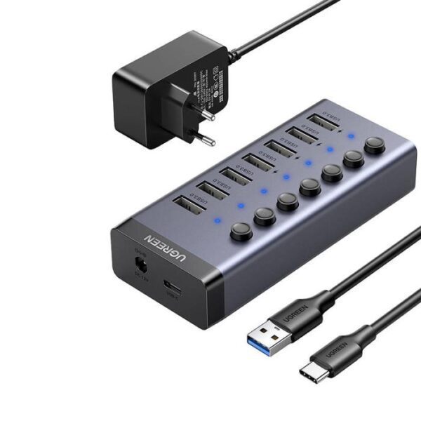 USB 3.0 Hub 7 Θέσεων UGREEN CM481 90307