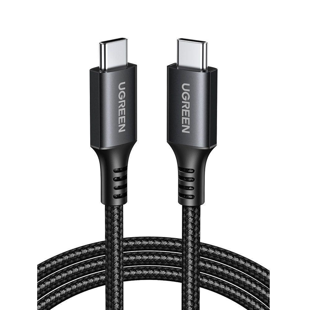 Καλώδιο Φόρτισης UGREEN US567 15374 USB-C σε USB-C PD 60W 2m Μαύρο Γκρί