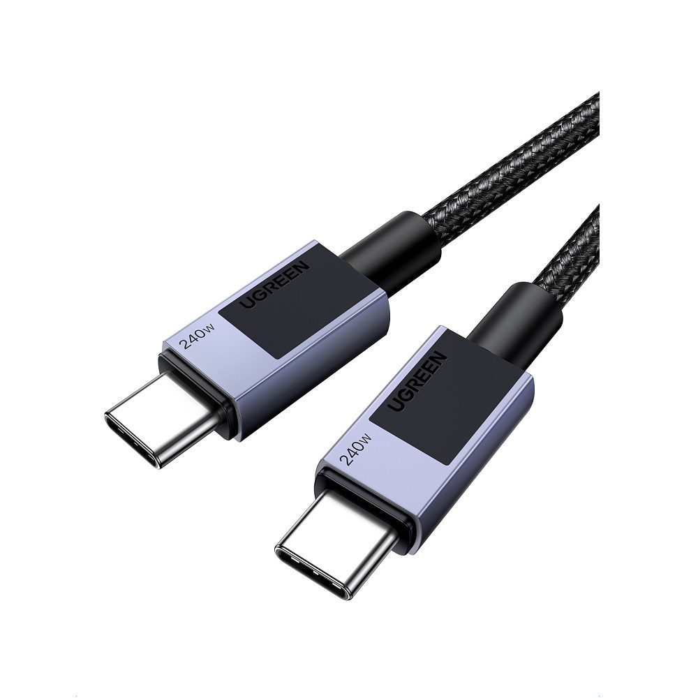 Καλώδιο Φόρτισης UGREEN L513 45067 USB-C σε USB-C PD 240W 1m Γκρί