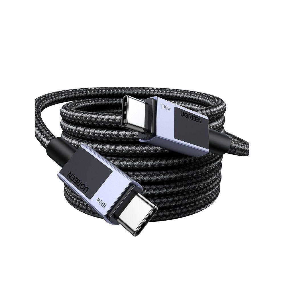 Καλώδιο Φόρτισης UGREEN 45065 USB-C σε USB-C PD 100W 3m Γκρί