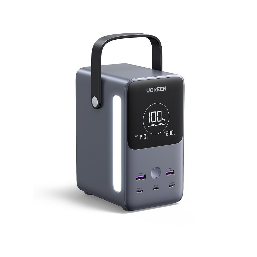 Power Bank 48000mAh PD 300W UGREEN PB770 25286, 5 Θέσεων Γκρι
