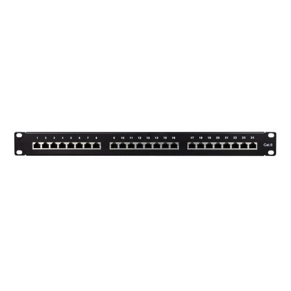 0283737 Patch Panel CAT6 24 Θέσεων 1U Logilink NP0055 STP