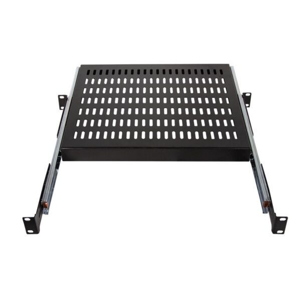 0283747 Συρόμενο Ράφι 1U Logilink SF1S45B για Επιδαπέδια Καμπίνα Βάθους 600mm