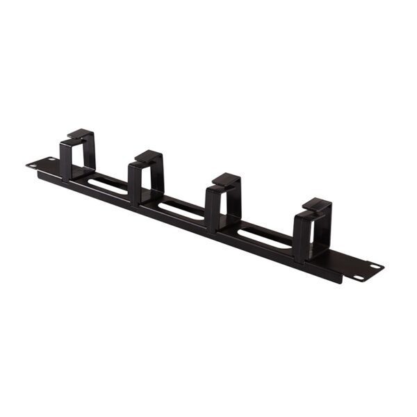 0283753 Οδηγός Καλωδίων 1U Logilink OR107B με Αφαιρούμενους Κρίκους