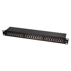0283884 Patch Panel CAT6 24 Θέσεων 1U Logilink NP0055 STP