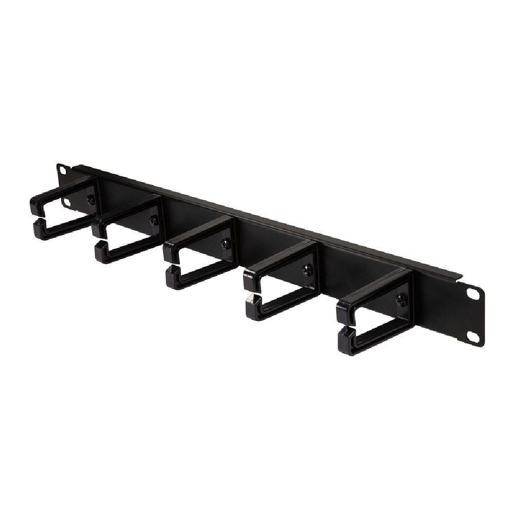 0283889 Οδηγός Καλωδίων 1U Logilink OR104B με Κρίκους