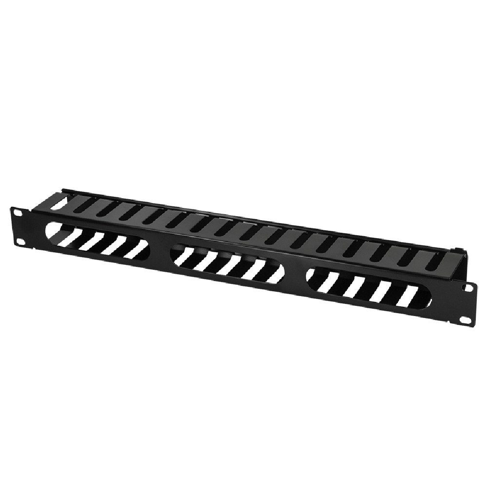 Οδηγός Καλωδίων 1U Logilink ORCC01B με Αφαιρούμενο Μπροστινό Πάνελ