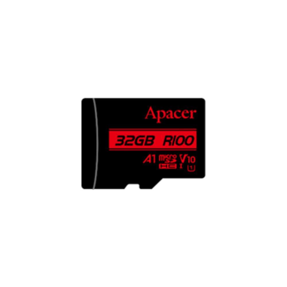 0284406 Κάρτα Μνήμης Micro SDHC Apacer R100 32GB UHS-I U1 Class10