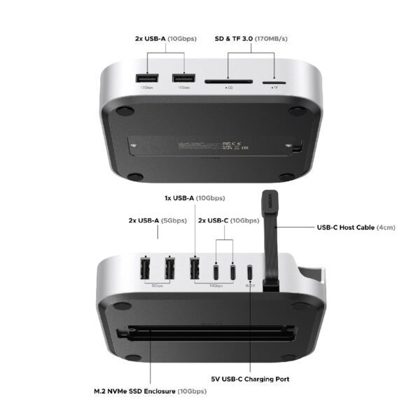 USB-C Docking Station 11 σε 1 CM841 65487