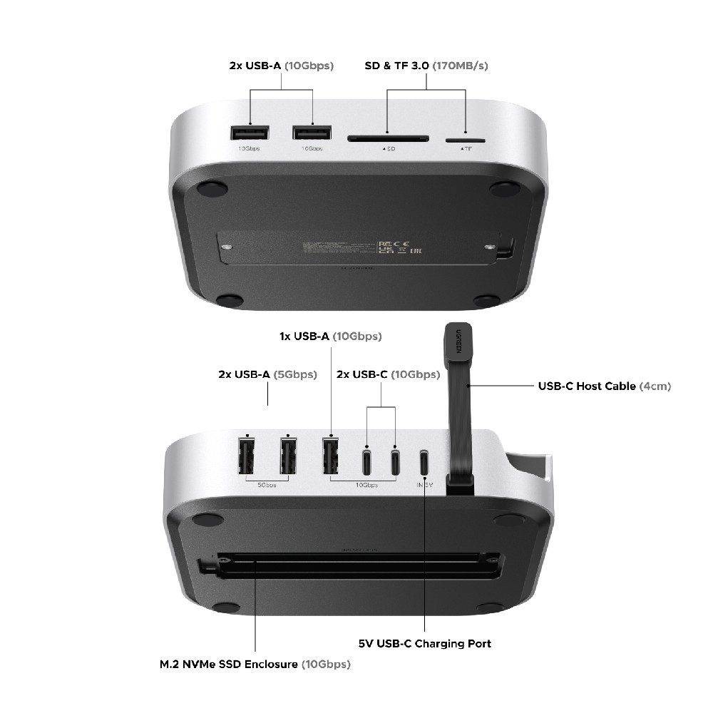 USB-C Docking Station 11 σε 1 CM841 65487