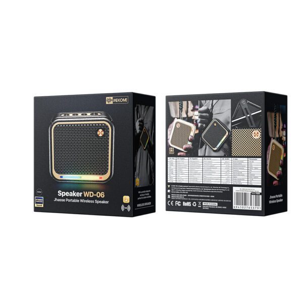 Φορητό Ηχείο ΒΤ WK WD06 Μαύρο