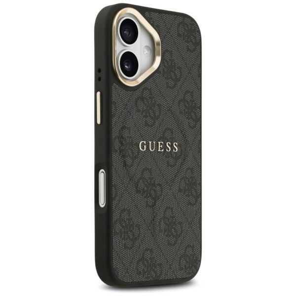 GUESS case for IPHONE 17 compatible with MagSafe GUHMP17SP4MSEGCK (PU 4G W/ Classic) black