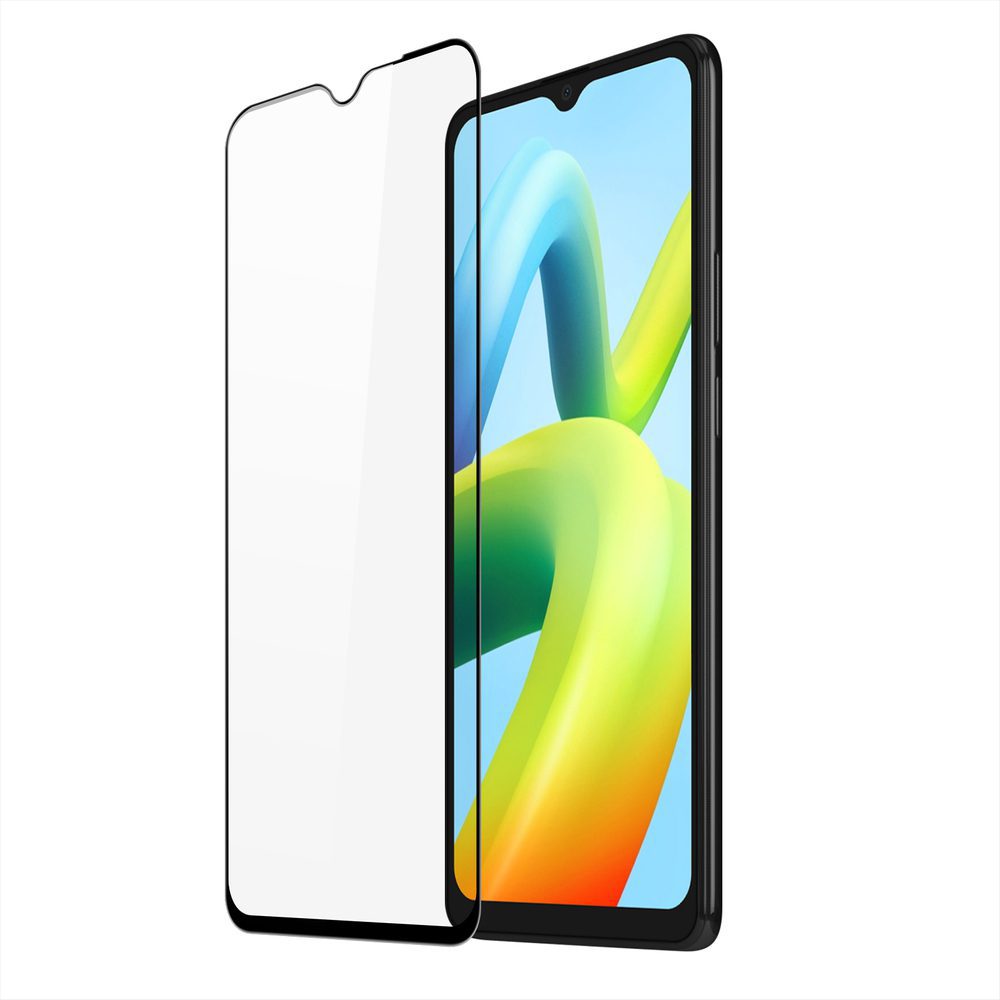 Dux Ducis 9D Tempered Glass Screen Protector for Xiaomi Redmi A2 / Redmi A1 9H with Black Frameeng
