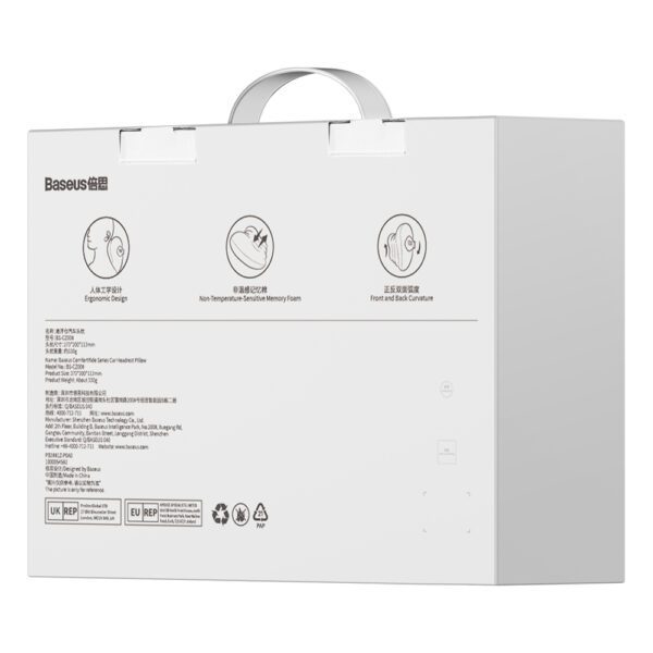 [RETURNED ITEM] Baseus ComfortRide car headrest cushion - grayeng