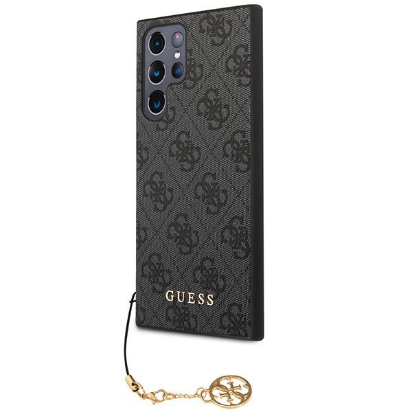 Guess 4G Charms Collection case for Samsung Galaxy S24 Ultra - blackeng