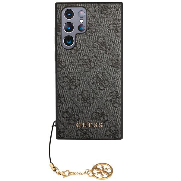 Guess 4G Charms Collection case for Samsung Galaxy S24 Ultra - blackeng