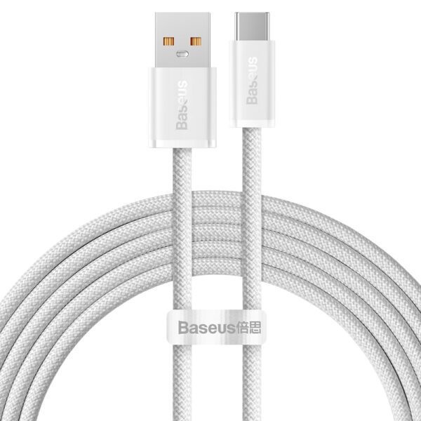 Baseus Dynamic Series USB - USB Type C cable 100W 2m white (CALD000702)eng