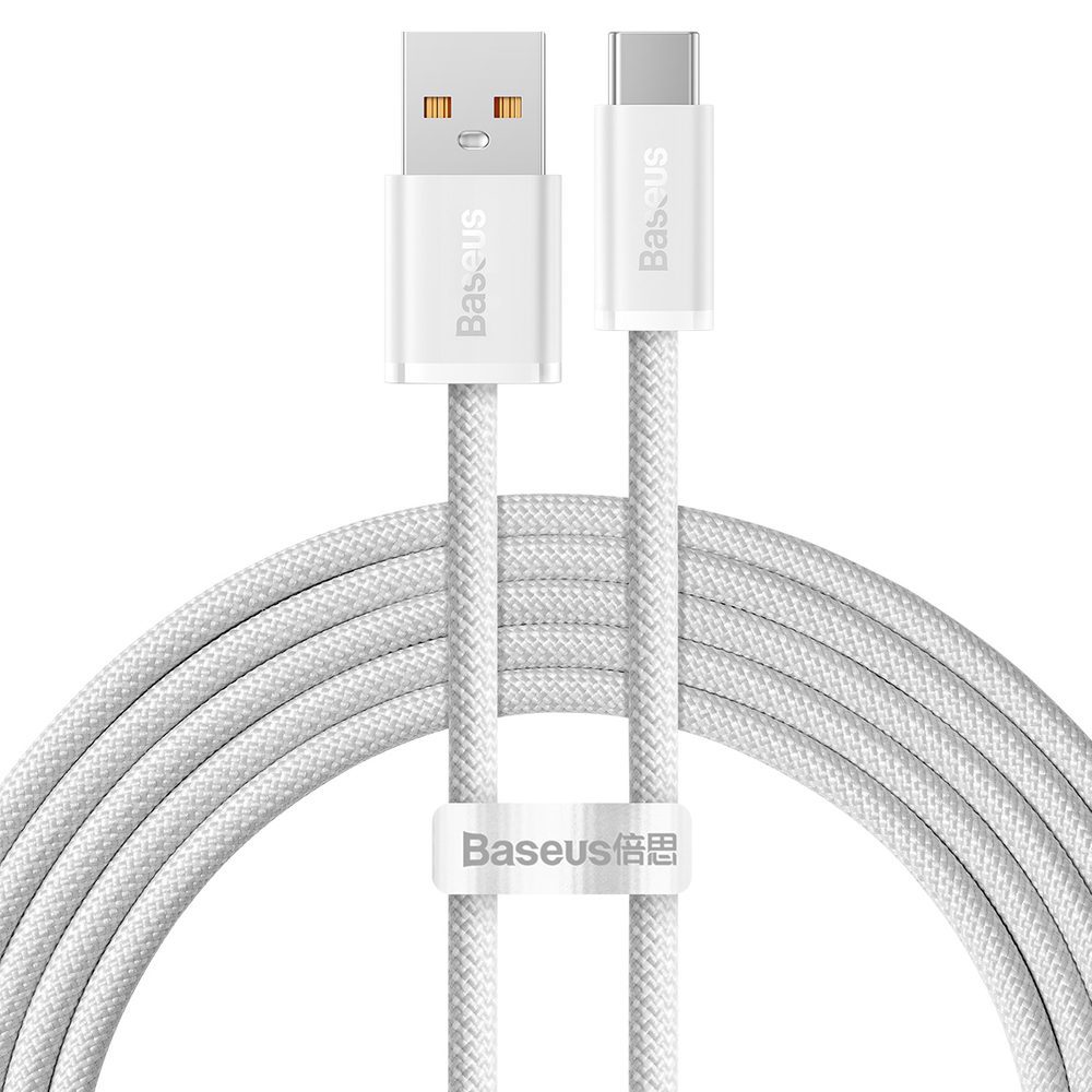 Baseus Dynamic Series USB - USB Type C cable 100W 2m white (CALD000702)eng
