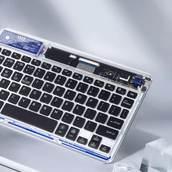 Dux Ducis Keyboard (CK Series) Wireless for Laptop / Tablet / Phone - Transparenteng