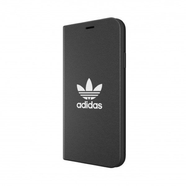 C Adidas OR Booklet Case Basic for iPhone 11 Pro Max - Black and Whiteeng