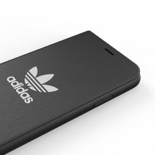 C Adidas OR Booklet Case Basic for iPhone 11 Pro Max - Black and Whiteeng