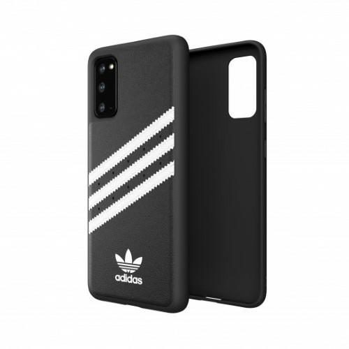 C Adidas OR Moulded Case PU for Samsung Galaxy S20 - Black and Whiteeng