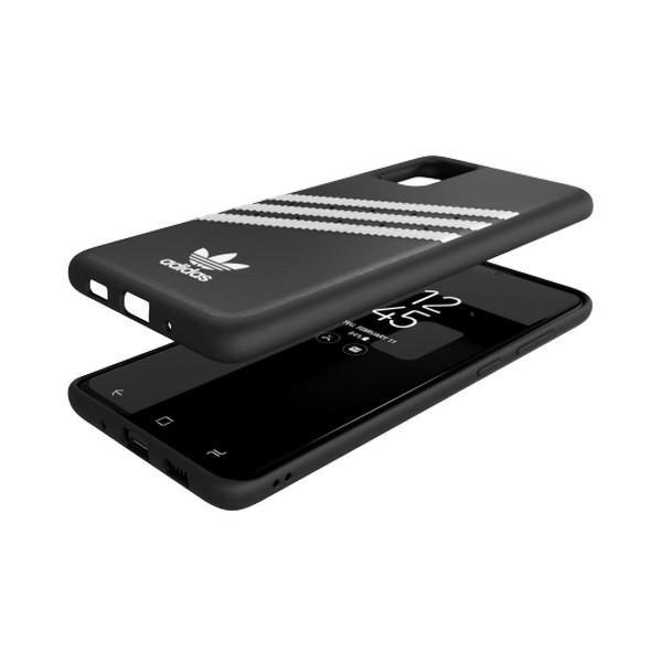 189604_5 Adidas OR Moudled Case PU for Samsung Galaxy S20+ - Black and Whiteeng