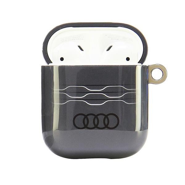 Audi IML Geometric Pattern Case for AirPods 1 / 2 - Grayeng