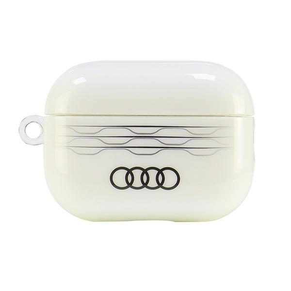 Audi IML Geometric Pattern Case for AirPods Pro 2 - Whiteeng