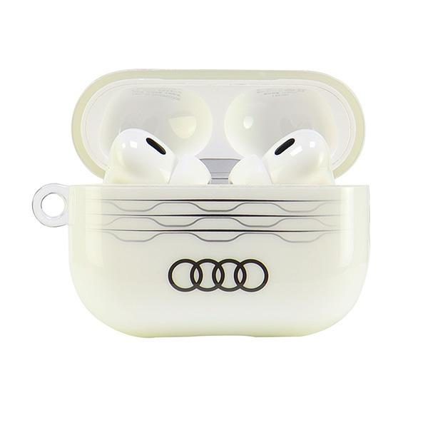Audi IML Geometric Pattern Case for AirPods Pro 2 - Whiteeng